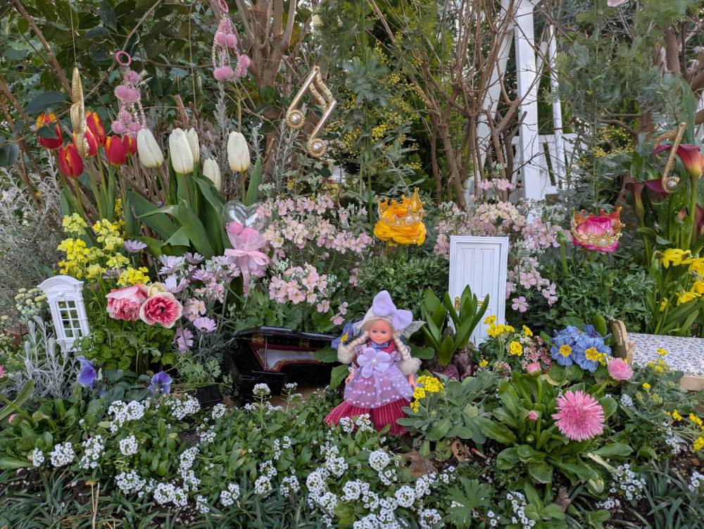 額縁花壇『イーダちゃんのお花』