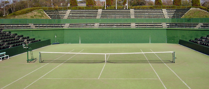 テニスコート(写真)